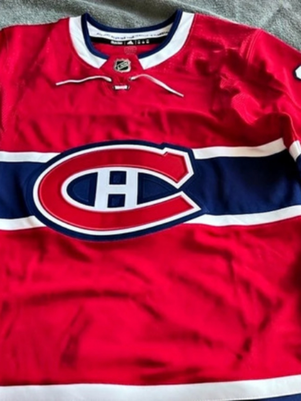 Montreal Canadiens Signed Josh Anderson Primegreen Authentic Pro Home Jersey.